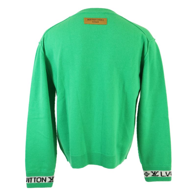 Louis Vuitton Gk1 Cashmere Inside Sweater ) Green