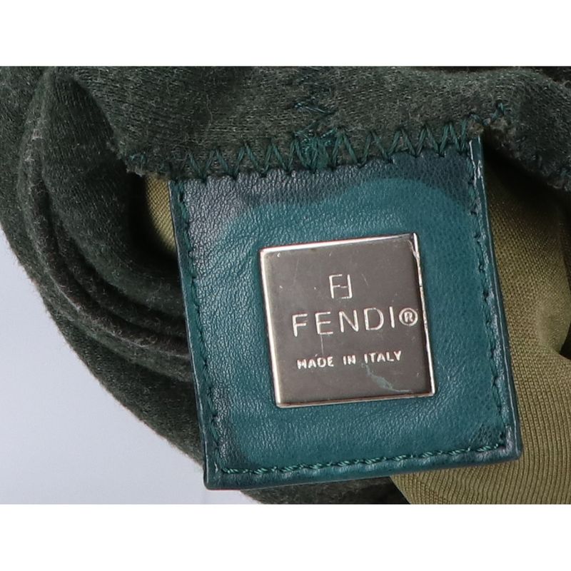 Fendi Jersey Mamma Bucket Shoulder Bag ) Green