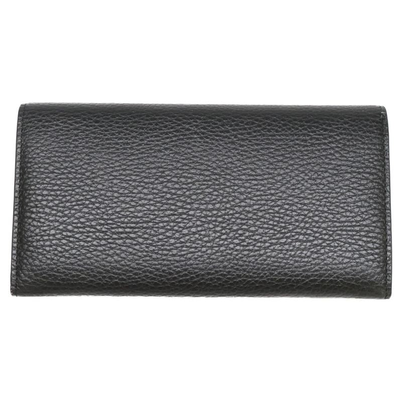 Gucci Interlocking Leather Wallet ) Black