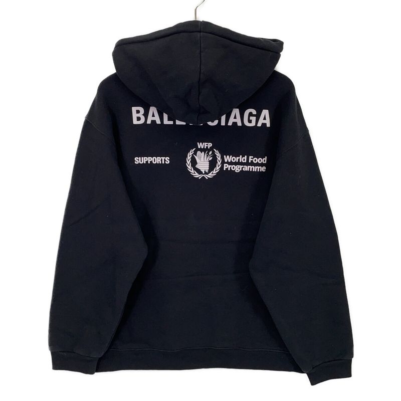 Balenciaga Made Wfp Hoodie ) Black
