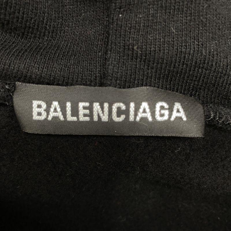 Balenciaga Made Wfp Hoodie ) Black