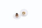 Chanel CC Logo Star Medal Earrings Gold Plated — view 8