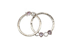 Chanel I Love Coco Heart Stone Earrings Metal Rhinestone Gold