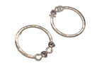 Chanel I Love Coco Heart Stone Earrings Metal Rhinestone Gold — view 6