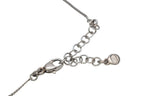 Chanel CC Logo Necklace 07 47.5 Quilted Metal Silver — view 7