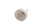 Chanel CC Logo Earrings 99 Metal Resin White Silver Clear — view 5