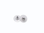 Chanel CC Logo Earrings Hoop Dangling 08 Metal Silver — view 7
