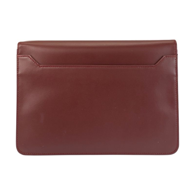 Cartier Must Clutch Leather Gold