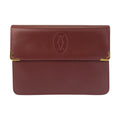 Cartier Must Clutch Leather Gold