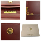 Cartier Must Clutch Leather Gold