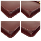 Cartier Must Clutch Leather Gold