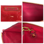 Louis Vuitton Monogram Vernis Pochette Cles Pink Coin Case Key