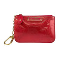 Louis Vuitton Monogram Vernis Pochette Cles Pink Coin Case Key