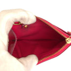Louis Vuitton Monogram Vernis Pochette Cles Pink Coin Case Key