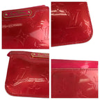 Louis Vuitton Monogram Vernis Pochette Cles Pink Coin Case Key
