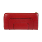Bvlgari Serpenti Red Gold Leather DP Wallet