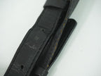 Authentic Celine Leather Shoulder Bag Pochette Black Bag Used-
