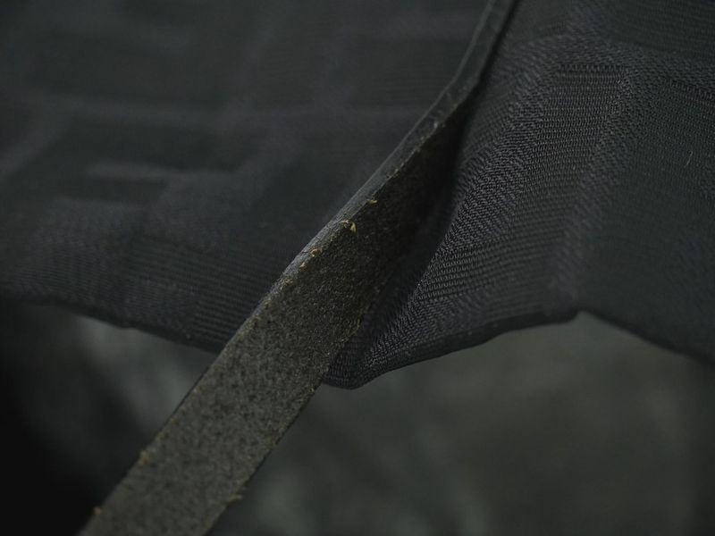 Genuine Fendi Zucca Shoulder Bag Tote Bag Canvas Black 15562 Zucca Bag Used -