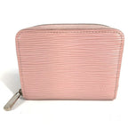 Louis Vuitton Coin Case Zippy Coin Purse M61206 Epi Leather Rose Valerine Pink
