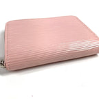 Louis Vuitton Coin Case Zippy Coin Purse M61206 Epi Leather Rose Valerine Pink