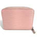 Louis Vuitton Coin Case Zippy Coin Purse M61206 Epi Leather Rose Valerine Pink