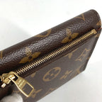 Louis Vuitton Trifold Wallet Porte Feuille Anais M60402 Monogram Canvas Brown