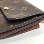 Louis Vuitton Trifold Wallet Porte Feuille Anais M60402 Monogram Canvas Brown