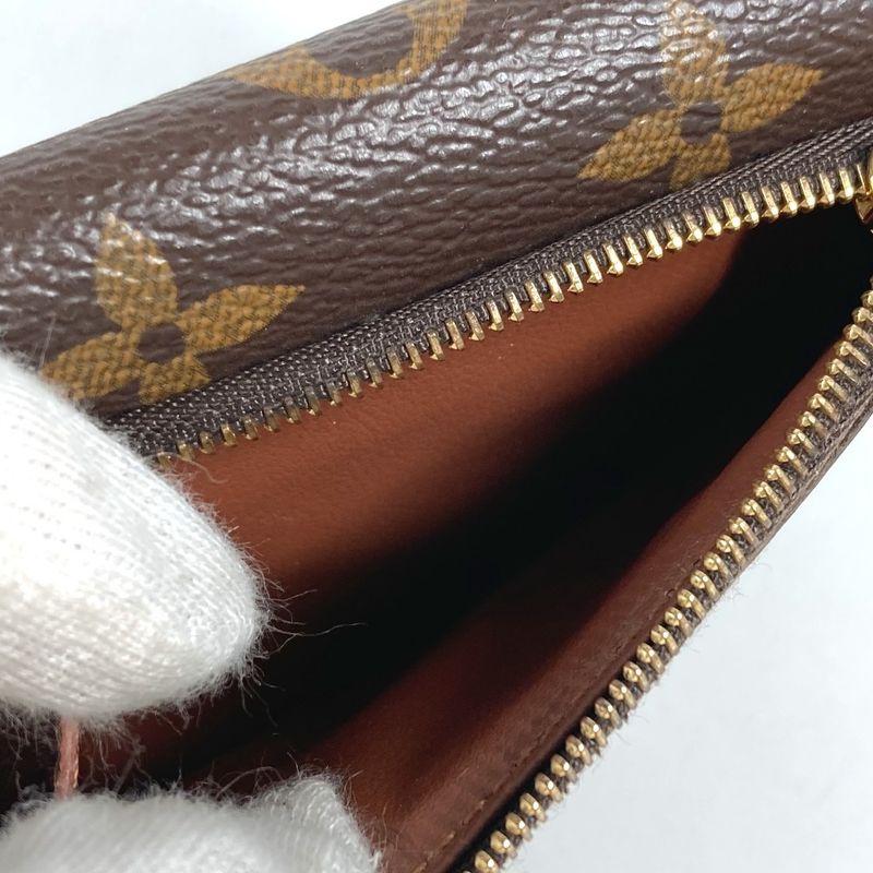 Louis Vuitton Trifold Wallet Porte Feuille Anais M60402 Monogram Canvas Brown