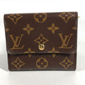 Louis Vuitton Trifold Wallet Porte Feuille Anais M60402 Monogram Canvas Brown