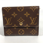 Louis Vuitton Trifold Wallet Porte Feuille Anais M60402 Monogram Canvas Brown