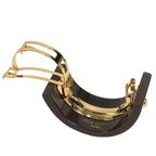 Louis Vuitton Hairpin Hair Calf Mng Resin Pony Brown Handbag