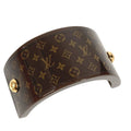 Louis Vuitton Hairpin Hair Calf Mng Resin Pony Brown Handbag