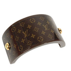 Louis Vuitton Hairpin Hair Calf Mng Resin Pony Brown Handbag