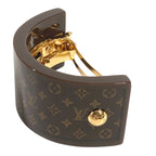 Louis Vuitton Hairpin Hair Calf Mng Resin Pony Brown Handbag