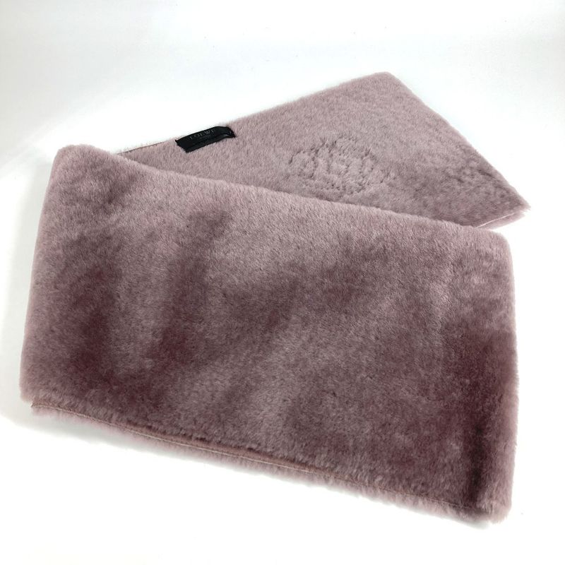 Loewe Muffler Anagram Logo Purple
