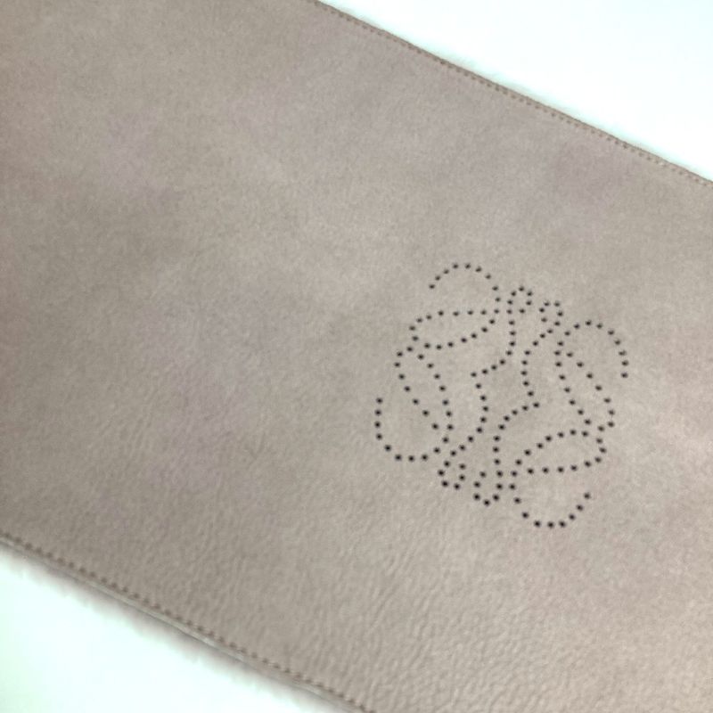 Loewe Muffler Anagram Logo Purple