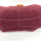 Louis Vuitton Shoulder Bag Sunray Monogram Denim Canvas Rouge Fauvist Pink