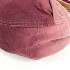 Louis Vuitton Shoulder Bag Sunray Monogram Denim Canvas Rouge Fauvist Pink