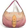 Louis Vuitton Shoulder Bag Sunray Monogram Denim Canvas Rouge Fauvist Pink