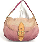 Louis Vuitton Shoulder Bag Sunray Monogram Denim Canvas Rouge Fauvist Pink