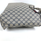 Gucci Shoulder Bag GG Logo 211134 GG Supreme Canvas Navy