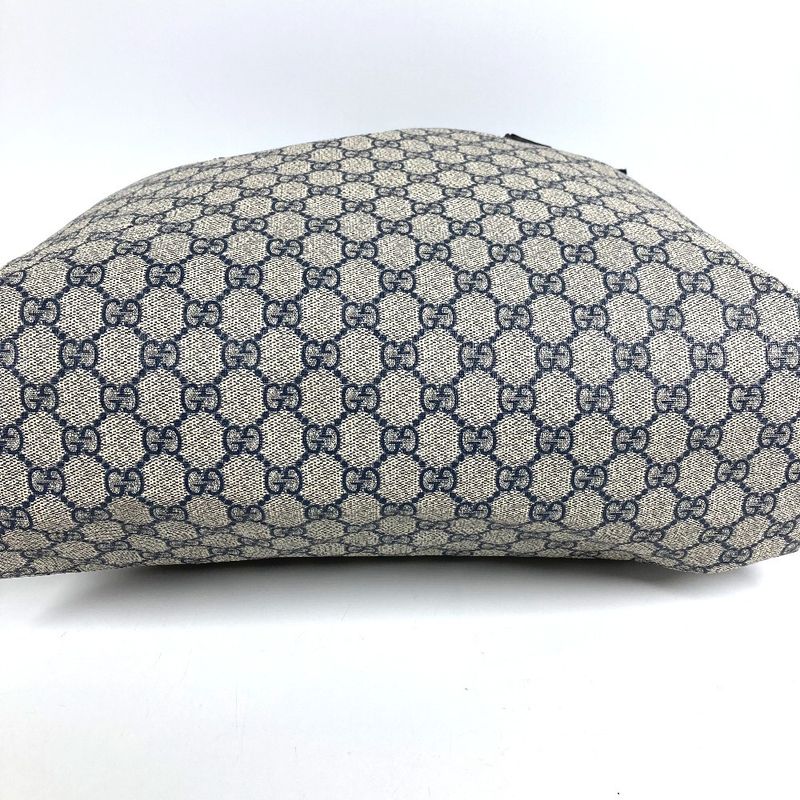 Gucci Shoulder Bag GG Logo 211134 GG Supreme Canvas Navy