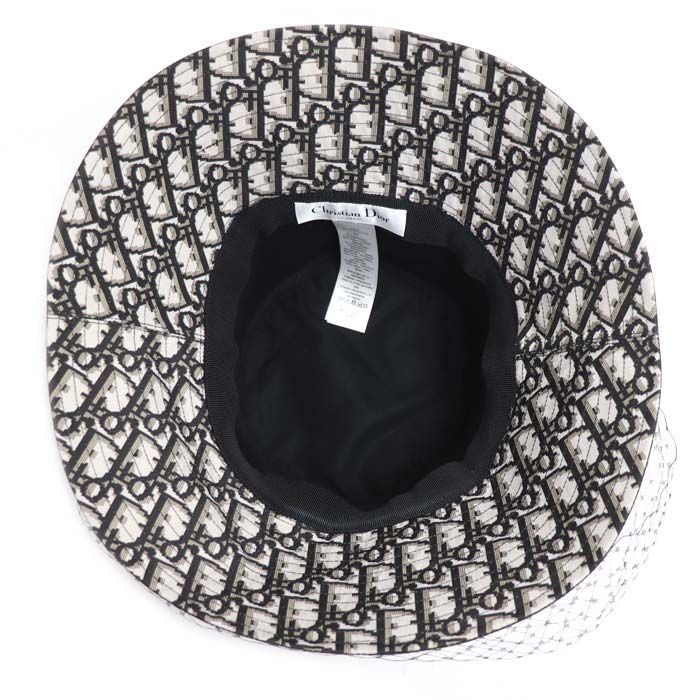 DIOR Teddy-d Bob Hat Au Bree Couture Hat Black 95tdd924g130 59 Women's Used