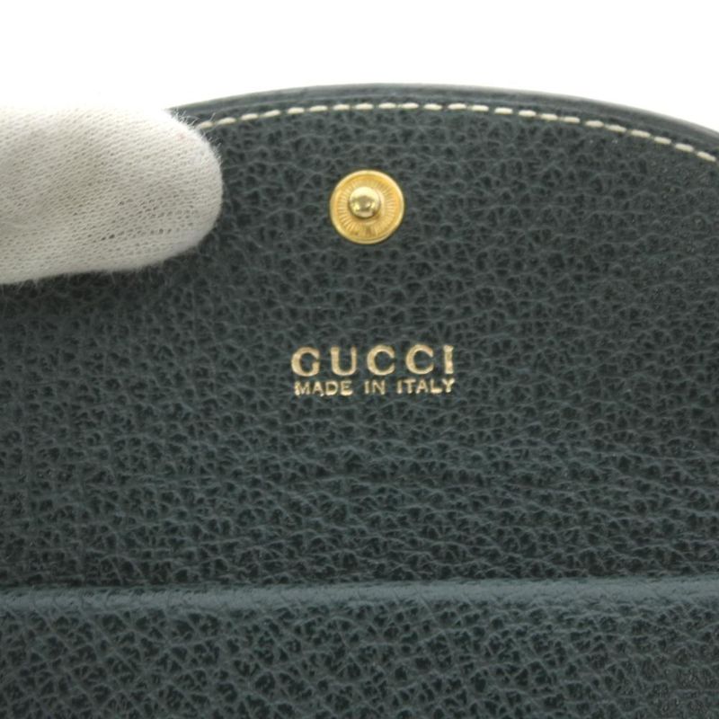 Gucci Coin Case Leather Green