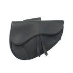 Dior Saddle Belt Bag Crossbody Black Leather