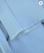 Prada Knit Sweater Cotton Blue