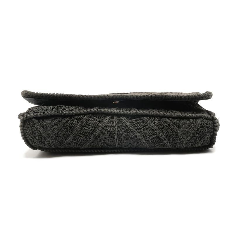 Chanel Shoulder Bag No 9 2004-2005 Knit Coco Mark