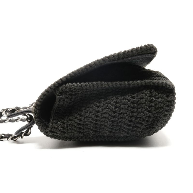 Chanel Shoulder Bag No 9 2004-2005 Knit Coco Mark