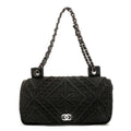 Chanel Shoulder Bag No 9 2004-2005 Knit Coco Mark