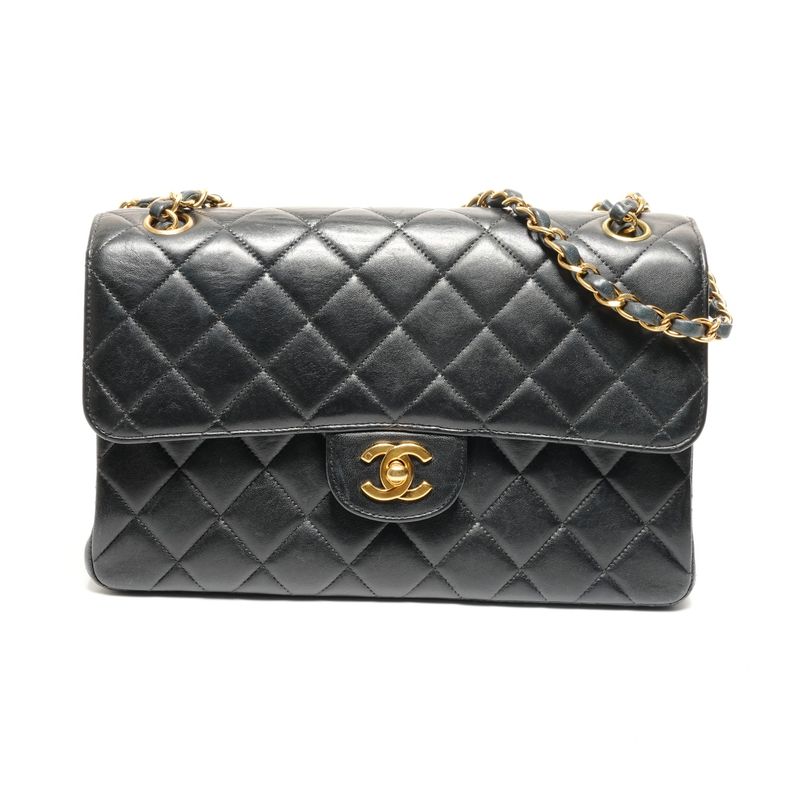 Chanel Shoulder Bag No 4 1996-1997 W Face Matelasse Lambskin